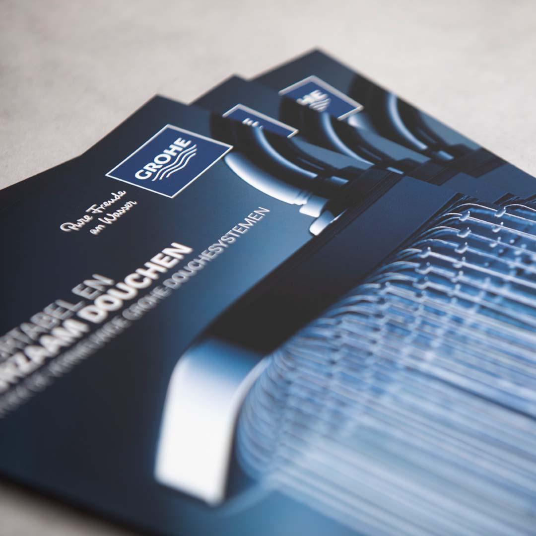Brandle and Grohe Services: Graphic design, copywriting, print and digital