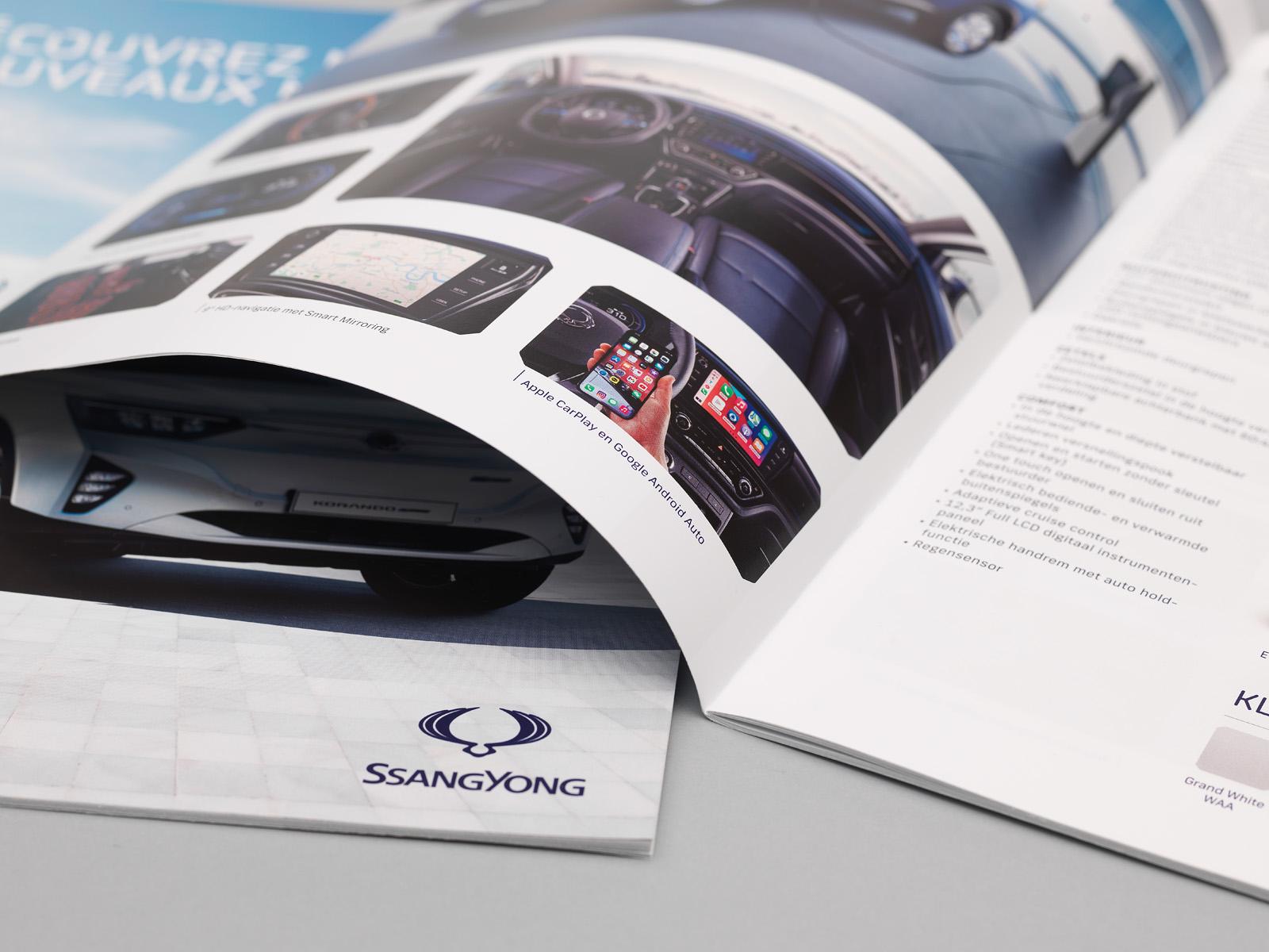 Brandle and Ssangyong Services: Graphic design, web design, copywriting, digital marketing, print