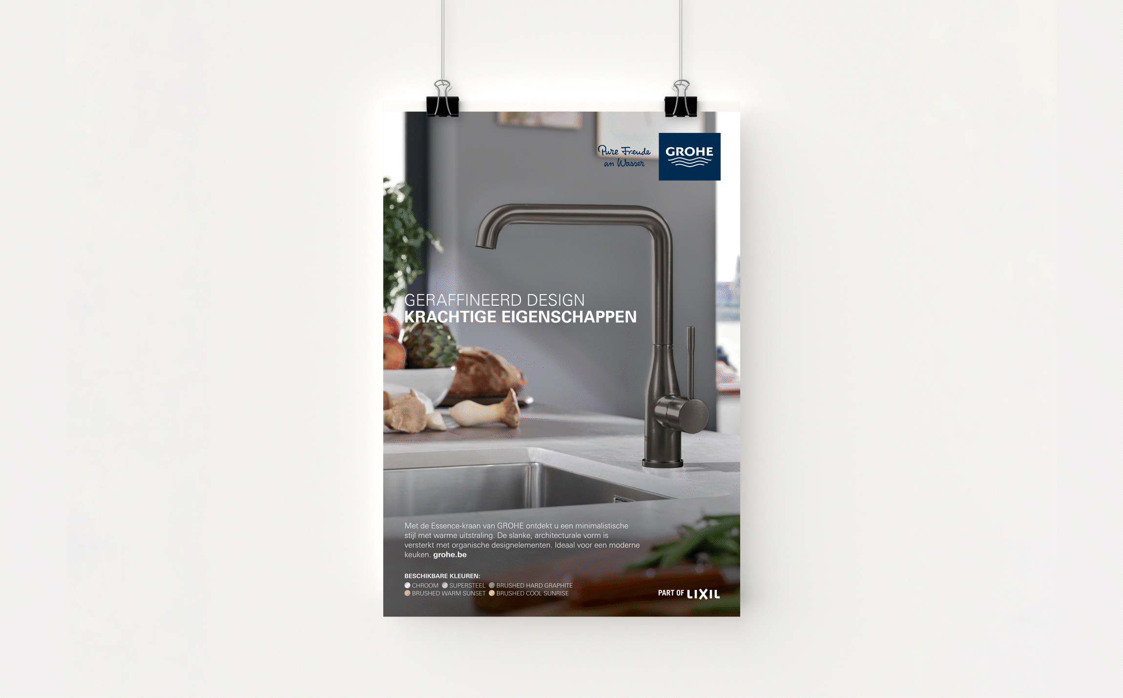 Brandle and Grohe Services: Graphic design, copywriting, print and digital
