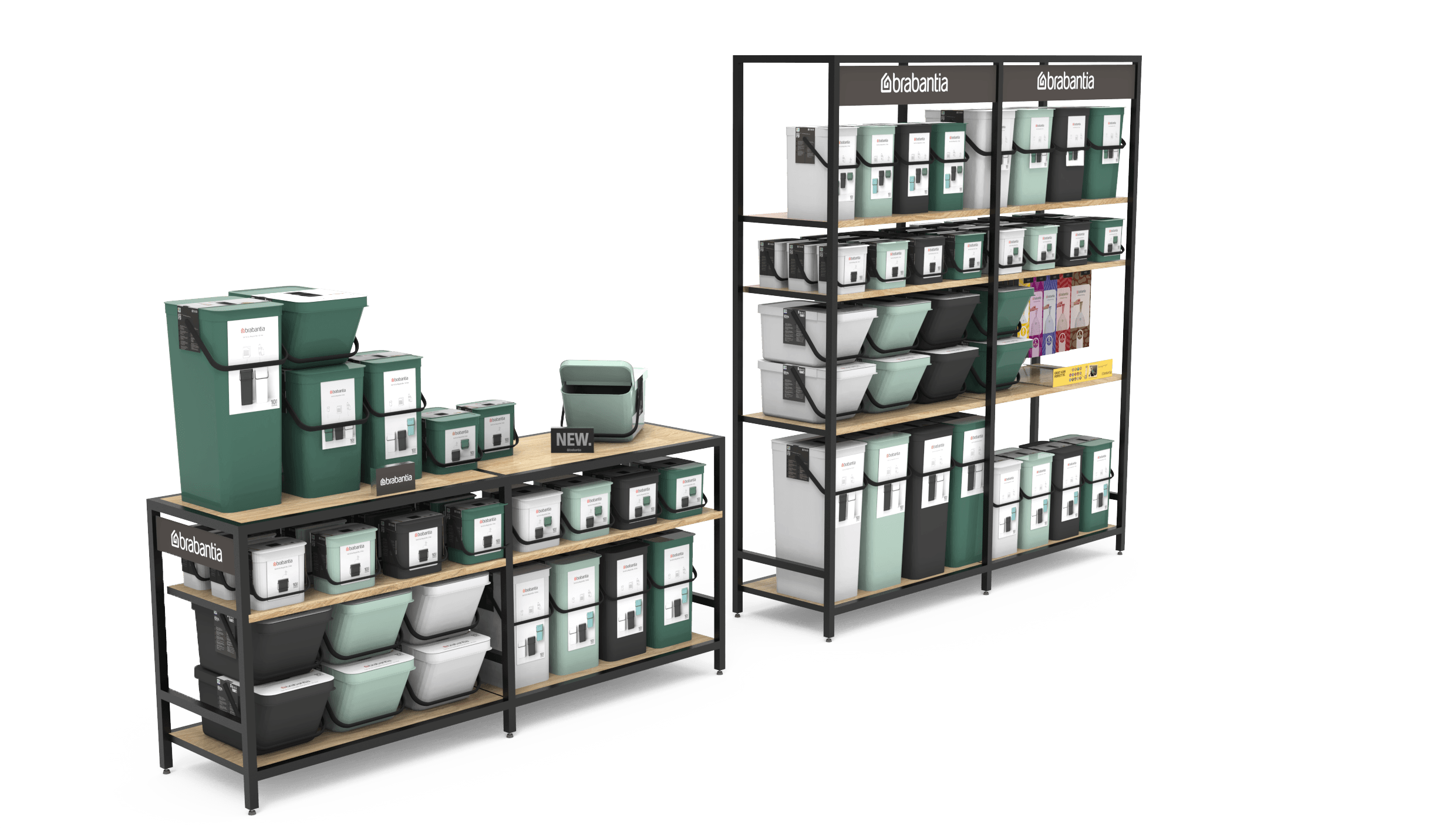 Brandle en Brabantia Diensten: Grafische vormgeving, verpakkingen, fotografie, video, print