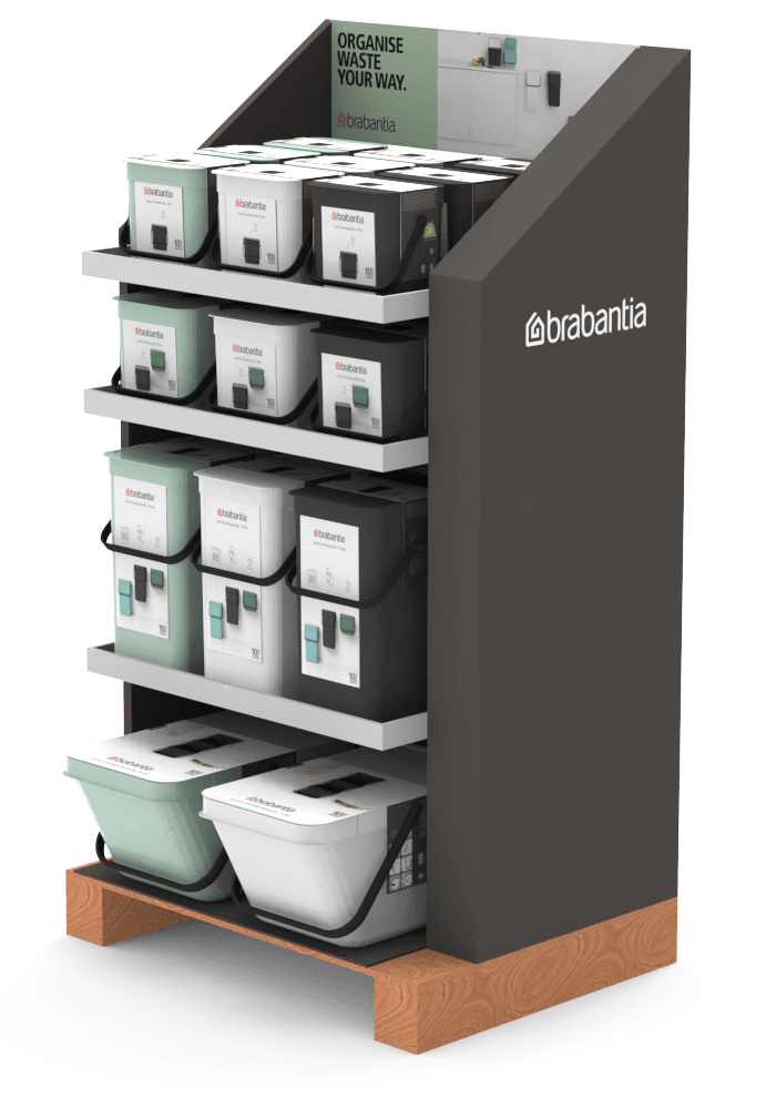 Brandle en Brabantia Diensten: Grafische vormgeving, verpakkingen, fotografie, video, print